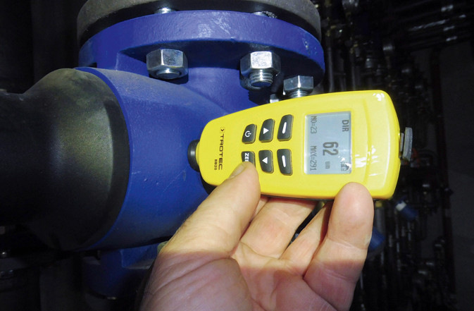 Bei einem ARI Absperrventil habe ich wie auf Bild 3 erkennbar 62 µm gemessen.