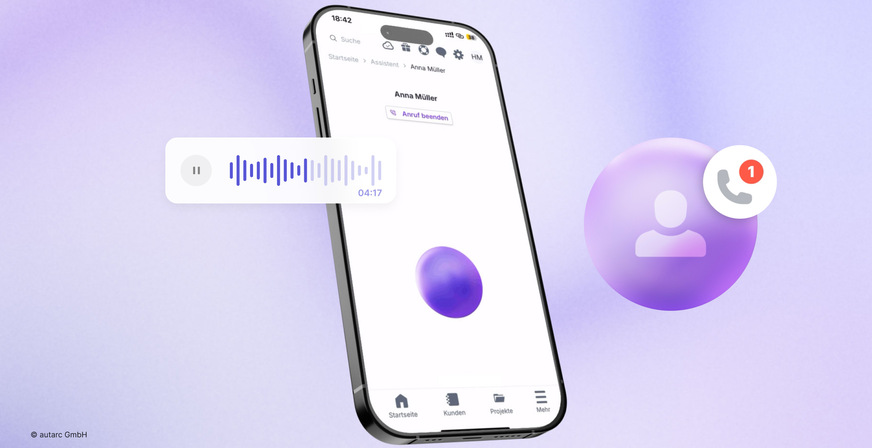 Das KI-Telefon nimmt Anrufe im Firmennamen entgegen, führt echte, dynamische Gespräche und kann sogar Notfälle erkennen und priorisieren.