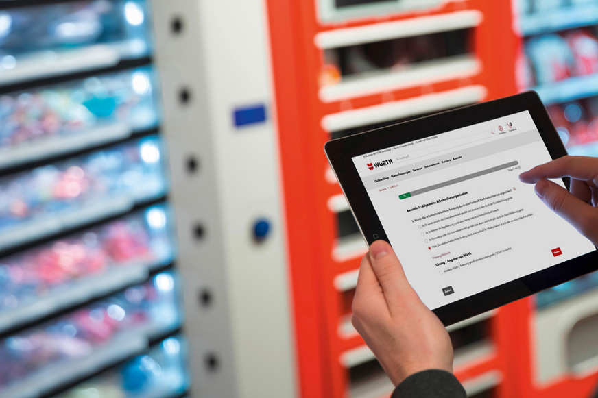 Online-Tool Safecheck von Würth.