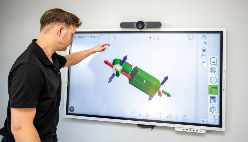 Geschäftsführer Marcel Schwartmanns und Team stehen für praxisnahe Lösungen.