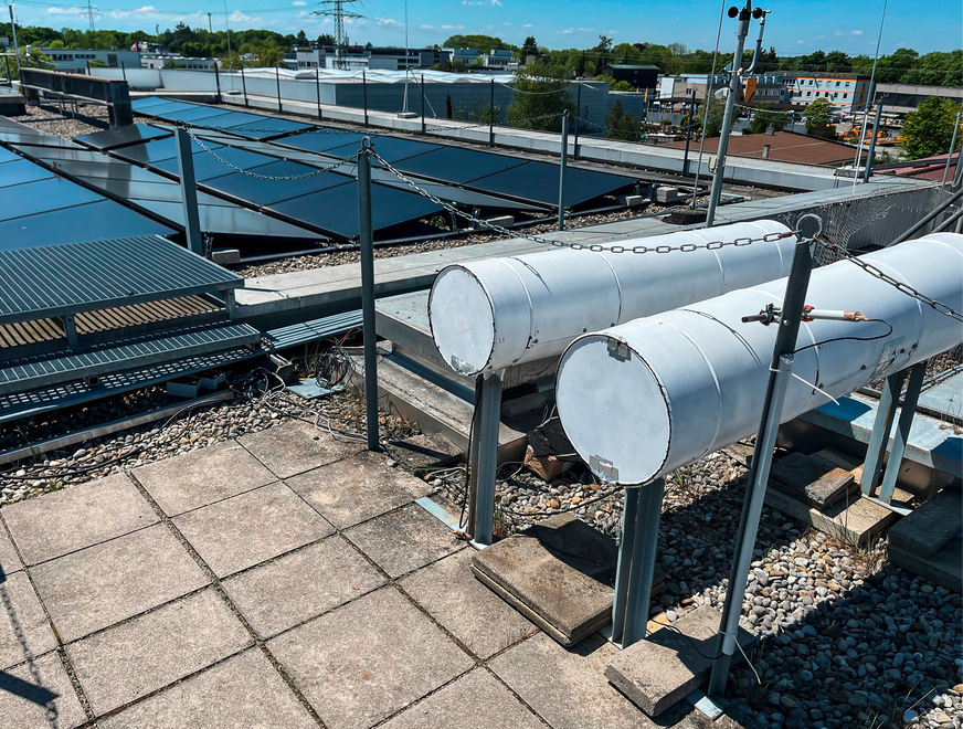 Weiß lackierte Ummantelungsbleche ab April 2024