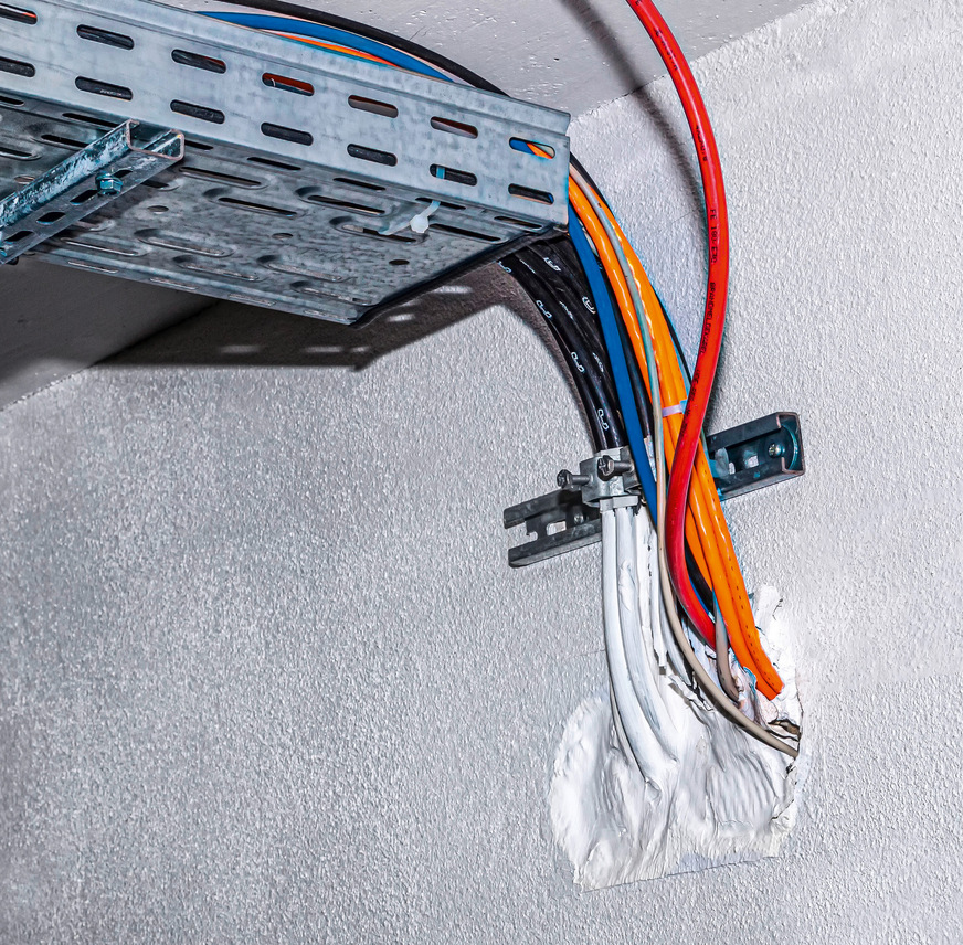 Durchführung gehören regelkonform abgeschottet.