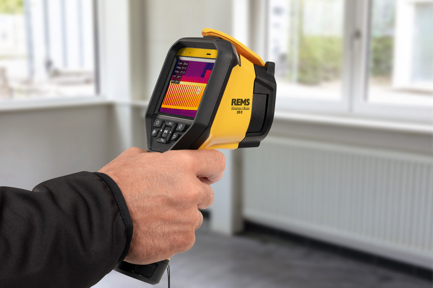 ThermoCam in Anwendung.