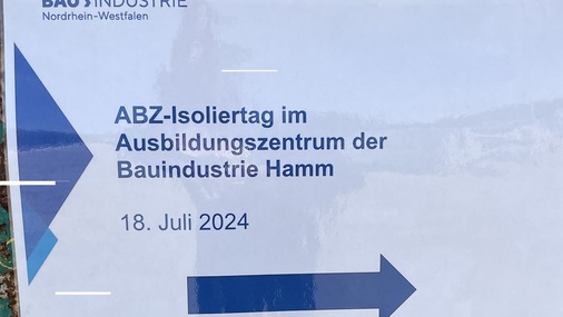 ABZ Hamm führte ersten Isoliertag durch - © RM Rudolf Müller Medien GmbH & Co. KG