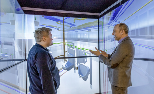 Digitalisierung durchzieht alle Bereiche der Gebäudetechnik, BIM und Visualisierungstechniken lassen Grüßen.