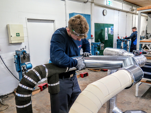 Die Teilnehmenden mussten typische Tätigkeiten ihres Berufsbildes bewältigen.