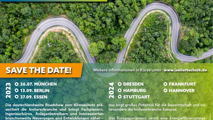 WKSB-Roadshow zur „Klimaschutzkampagne Technische Isolierungen 2030“ - © AdobeStock; Grafik: Artkrise