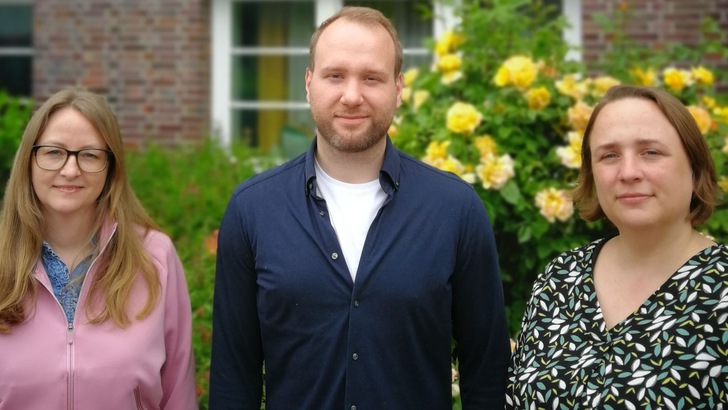 Lehrer*innen-Team für die Isolierberufe (v.l.n.r.): Ariane Flatken, Sascha Russlies, Miriam Kailuweit