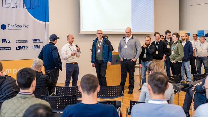 Meistercamp zur Digitalisierung im Bau