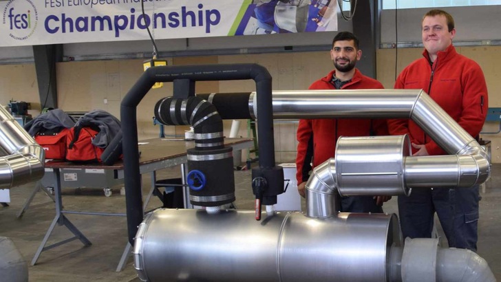 HdB: Bahaa Eddin Hanifeh (li), Niklas von Tungeln (re), Sieger Fesi Championship 2023 Feuchtwangen