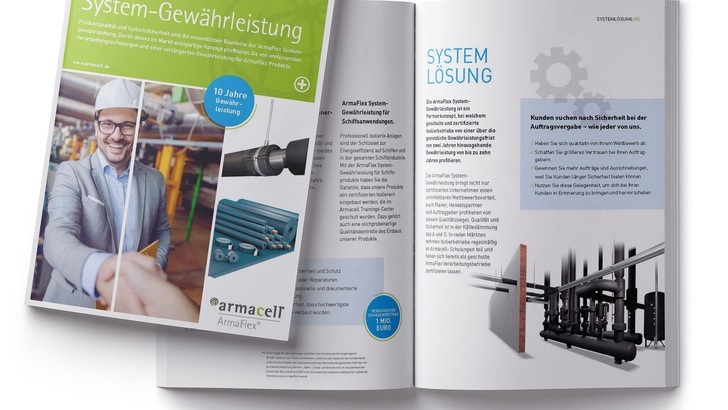 Die ArmaFlex-System-Gewährleistung: Mehr Sicherheit durch verlängerte Gewährleistung - © Armacell