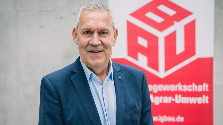 Robert Feiger, Bundesvorsitzender IG Bau - © IG Bau, Tobias Seifert