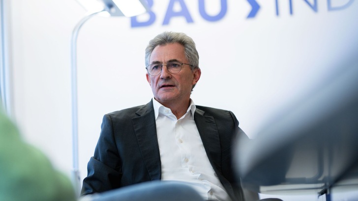 Bildporträt Peter Hübner, neuer Präsident des Hauptverbandes der Deutschen Industrie - © Peter Hübner, neuer Präsident des HDB, Bild: Bollhorst