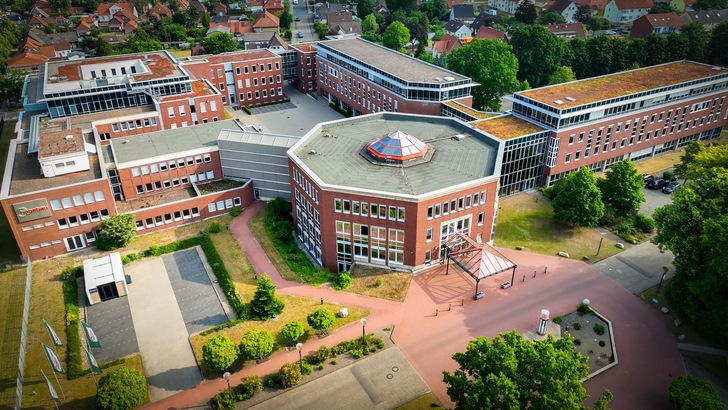 Die Hagebau-Zentrale in Soltau. - © Hagebau