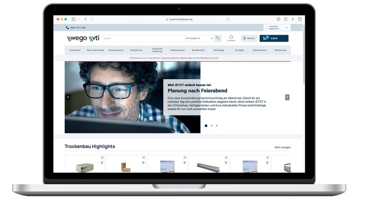 Neue Profi-Webseite von Wego vti ist gestartet.