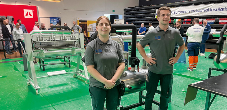 Das deutsche WKSB-Team direkt nach der Prüfung: Aus Kennenlernen in Nördlingen wurde in Roskilde ein Europameister-Duo.