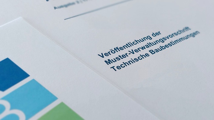 Cover der Muster-Verwaltungsvorschrift Technische Baubestimmungen (MVV TB)